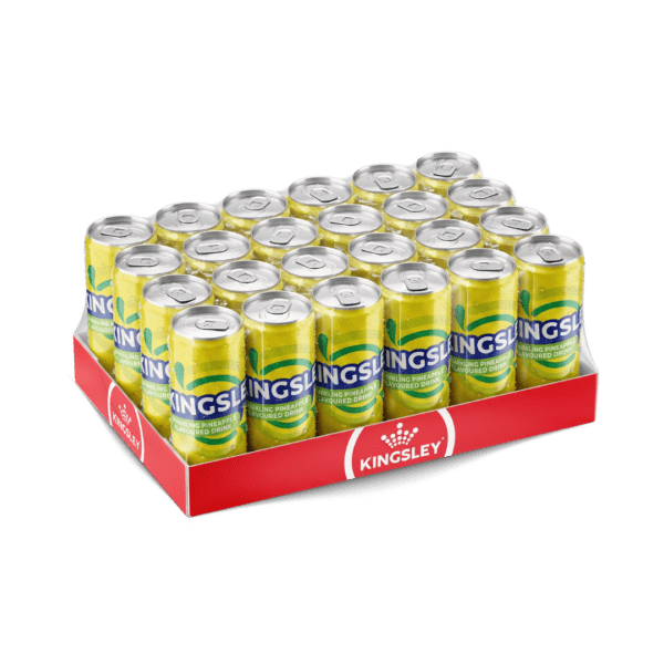 Kingsley Pineapple 300ml Cans