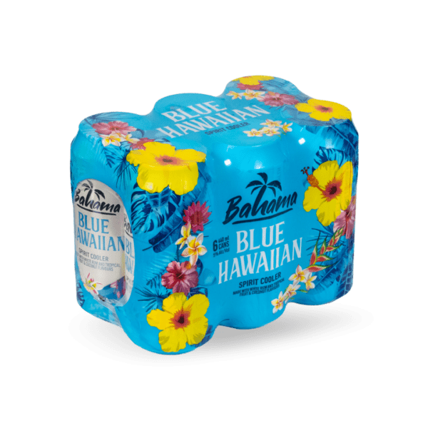 Bahama Blue Hawaiian 440ml x 6 pack Bahama Blue Hawaiian 440ml