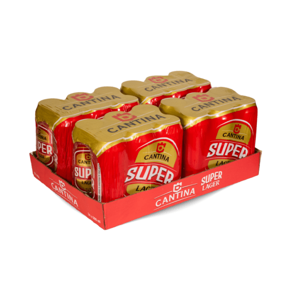 Cantina Super Lager 500ml Can x 24 Cantina Super Lager 500ml