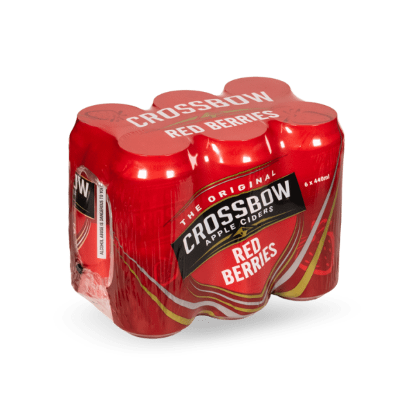 Crossbow Cider Red Berries 440ml Can x 6 pack Crossbow Red Berries 440ml
