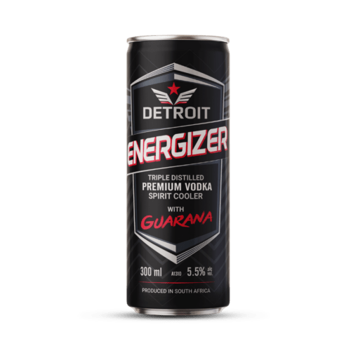 Detroit RTD Energizer 300ml Can Detroit Guarana 300ml