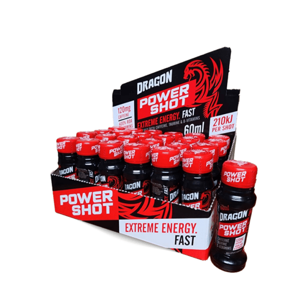 Dragon Power Shot 60ml x 24 Dragon Energy Power Shot 60ml