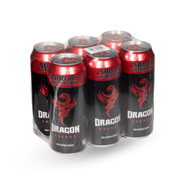 Dragon Red (Original) 500ml x 6 pack Dragon Energy Red 500ml