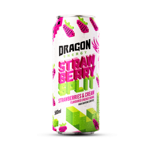 Dragon Energy Strawberry Split 500ml