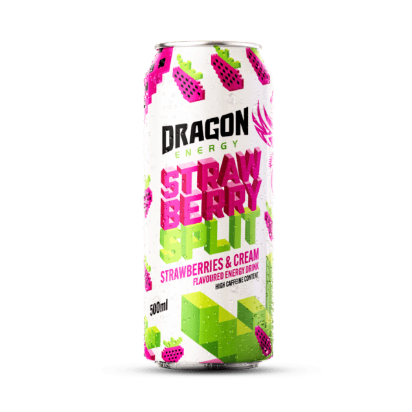 Dragon Energy Strawberry Split 500ml