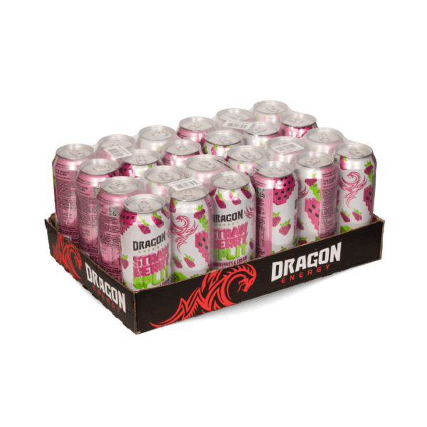 Dragon Energy Strawberry Split 500ml