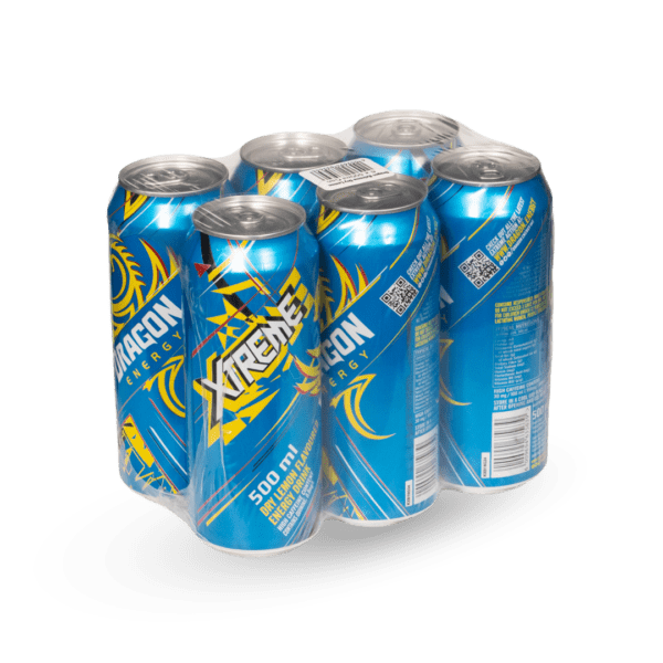 Dragon Energy Xtreme Dry Lemon 500ml