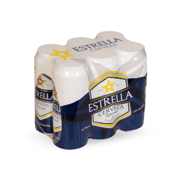 Estrella Cerveza 500ml Cans