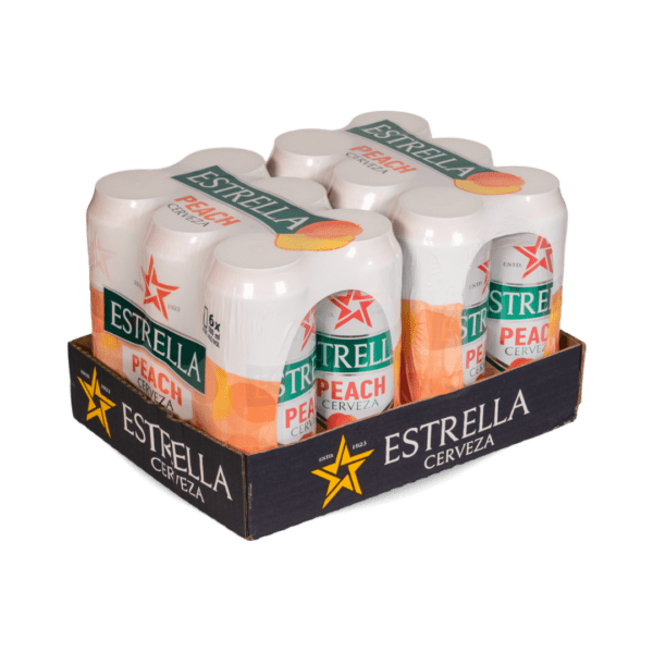 Estrella Peach 500ml Cans
