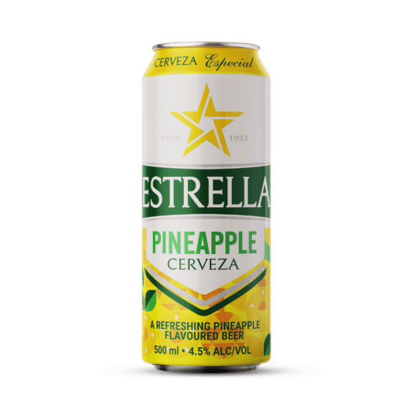 Estrella Pineapple 500ml Can Estrella Pineapple 500ml Cans