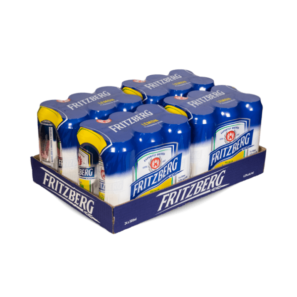 Fritzberg Lemon 500ml Can x 24 case Fritzberg Lemon 500ml