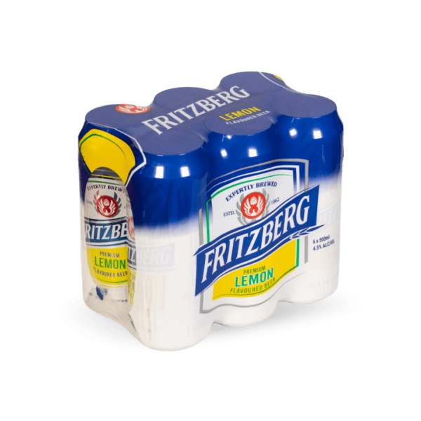 Fritzberg Lemon 500ml Can x 6 pack Fritzberg Lemon 500ml