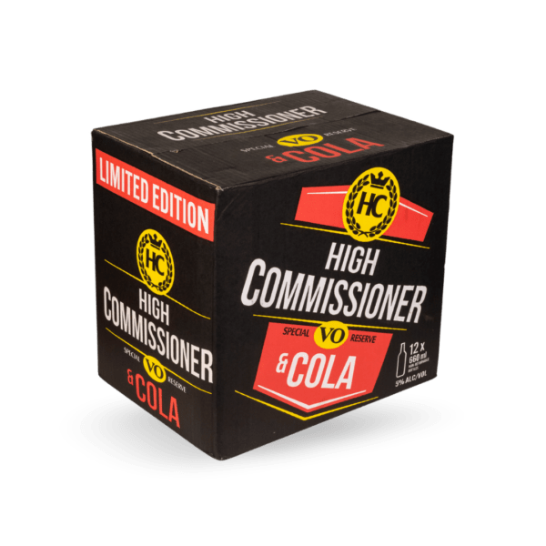 High Commissioner & Cola 660ml