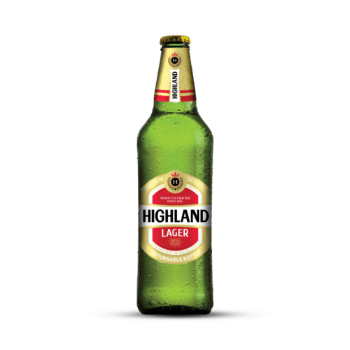 Highland Lager RETURNABLE 660ml