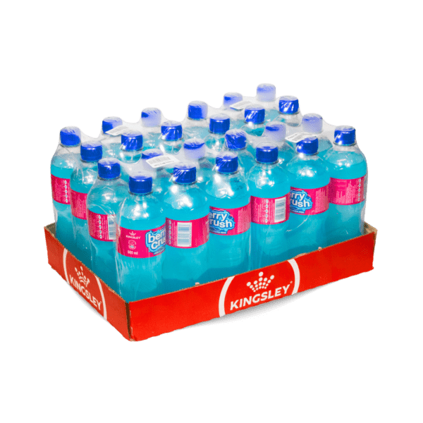 Kingsley Berry Crush 500ml x 24 case Kingsley Berry Crush 500ml PET Bottle