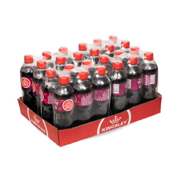 Kingsley Cherry Cola 500ml x 24 case Kingsley Cherry Cola 500ml PET Bottle