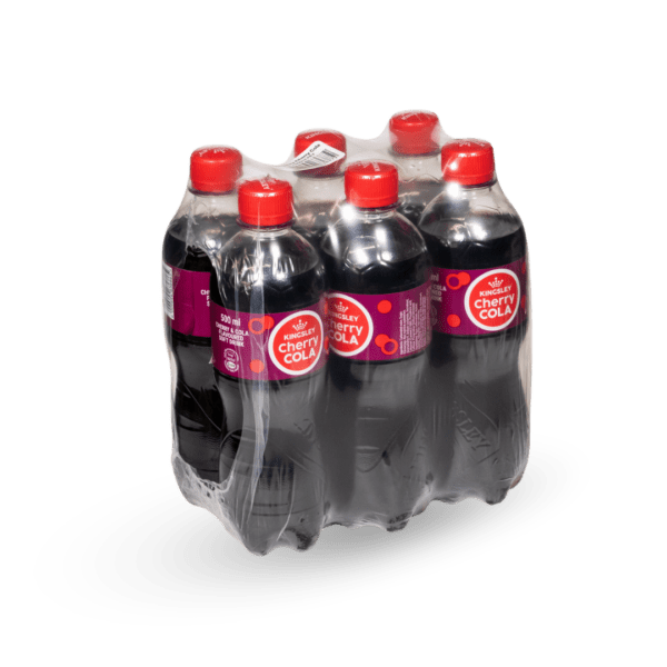 Kingsley Cherry Cola 500ml x 6 pack Kingsley Cherry Cola 500ml PET Bottle