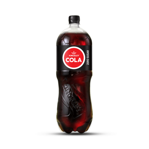Kingsley Cola Zero Sugar 2L Kingsley Cola Zero 2L PET Bottle