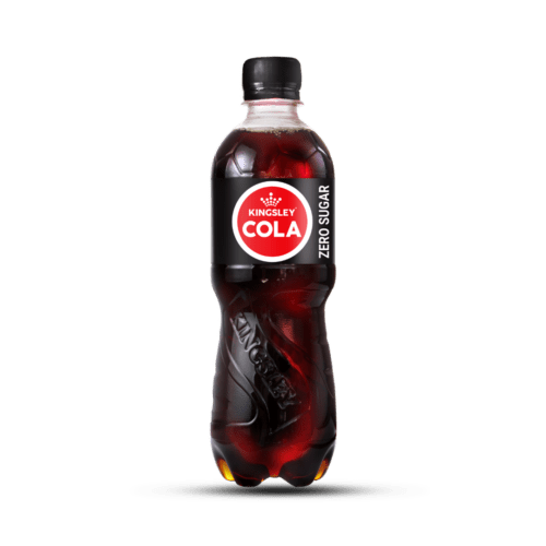 Kingsley Cola Zero Sugar 500ml Kingsley Cola Zero 500ml PET Bottle