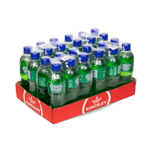 Kingsley Cream Soda 330ml PET Bottle