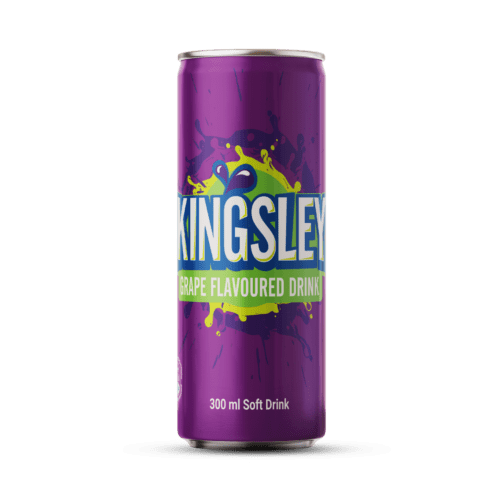 Kingsley Grape 300ml Cans