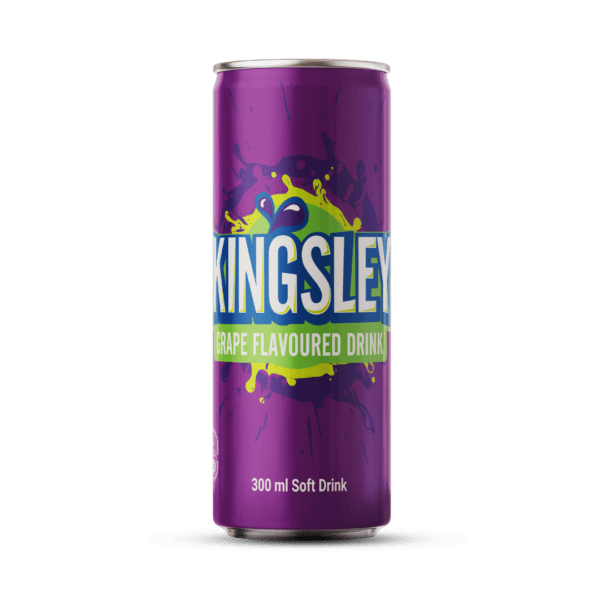 Kingsley Grape 300ml Can Kingsley Grape 300ml Cans