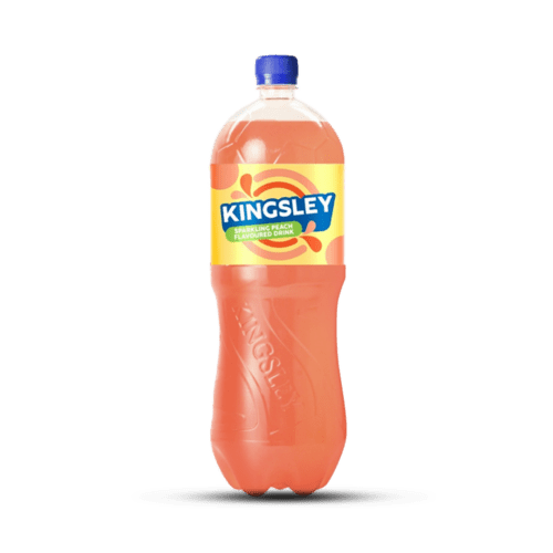 Kingsley Peach 2L PET Bottle