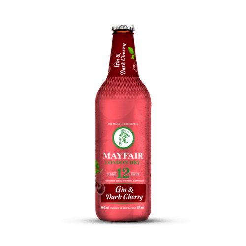 Mayfair RTD Gin & Dark Cherry 660ml Bottle Mayfair Gin & Dark Cherry 660ml