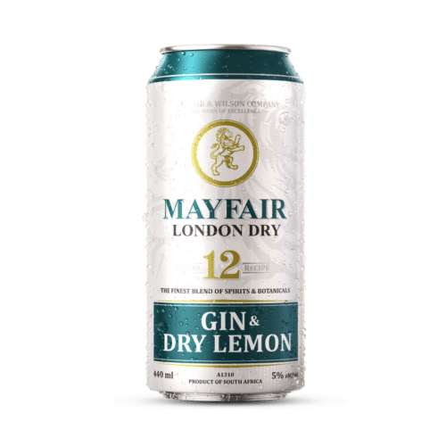Mayfair Gin & Dry Lemon 440ml