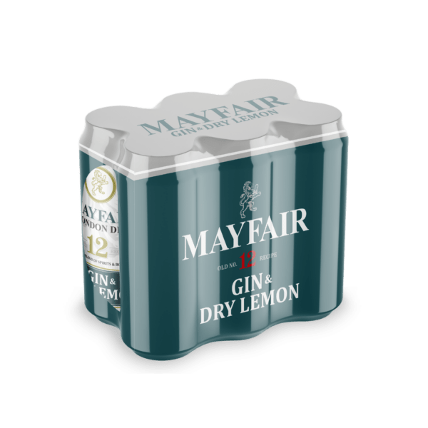Mayfair Gin & Dry Lemon 440ml