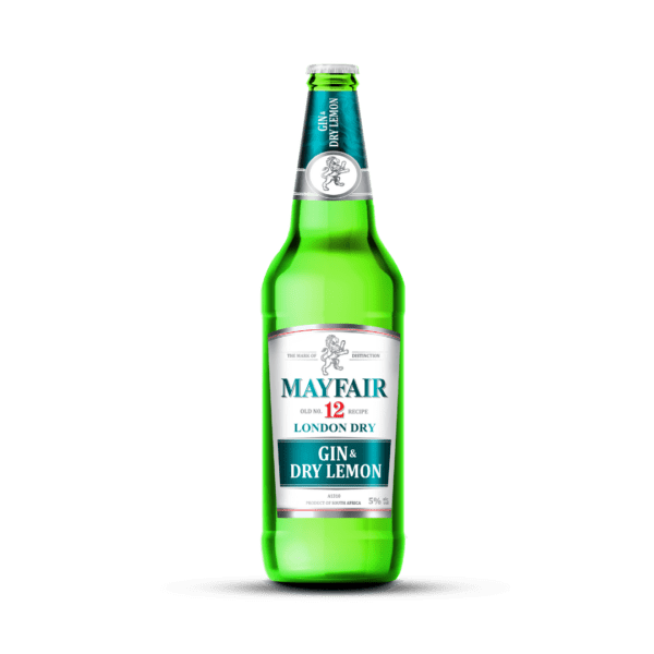 Mayfair Gin & Dry Lemon 660ml