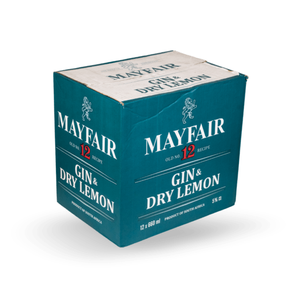 Mayfair Gin & Dry Lemon 660ml