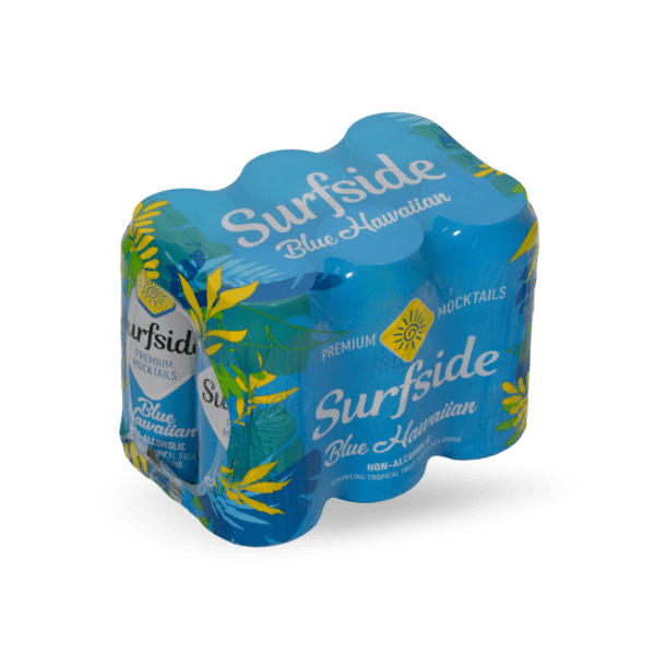 Surfside Mocktail Blue Hawaiian 440ml