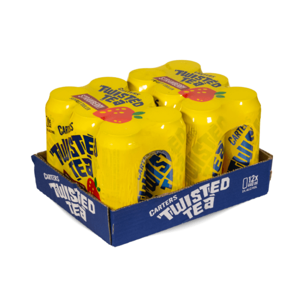 Carters Twisted Tea Strawberry 440ml