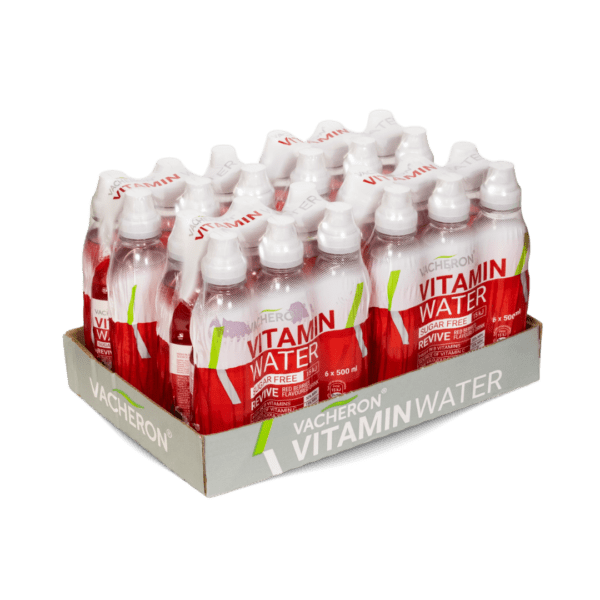 Vacheron Revive_ Red Berry 500ml x 24 case Vacheron Vitamin Water Revive 500ml