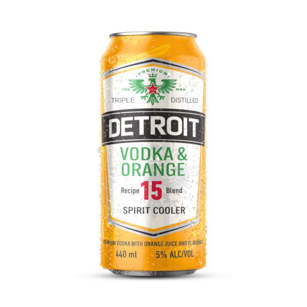 Detroit Vodka & Orange 440ml