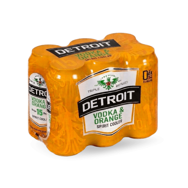 Detroit Vodka & Orange 440ml